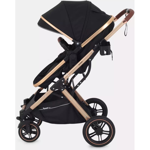 Детская универсальная коляска Rant Basic Pulsar Gold 2 в 1 RA160 (черный)