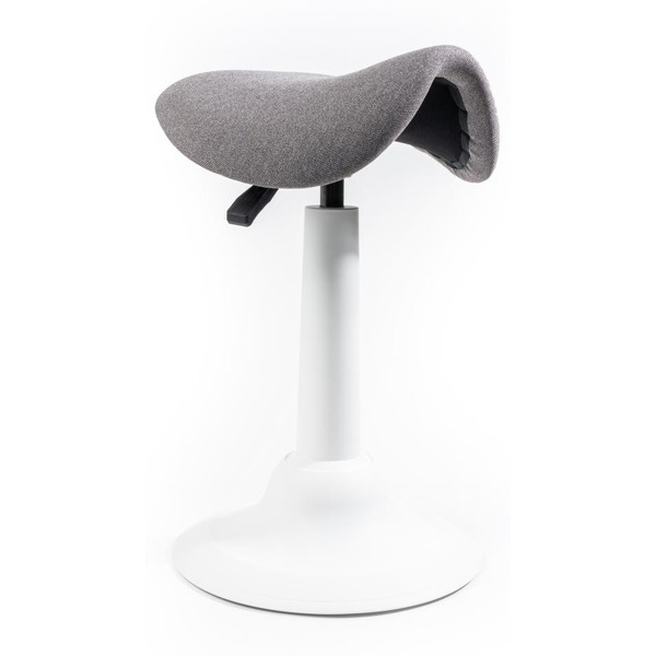 Стул для активного сидения Chair meister Saddle (пластик белый,ткань серая)