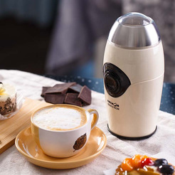 Кофемолка Аксион КМ22 (бежевый)