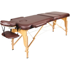Массажный стол Atlas Sport Складной 3-с 70см (коричневый)