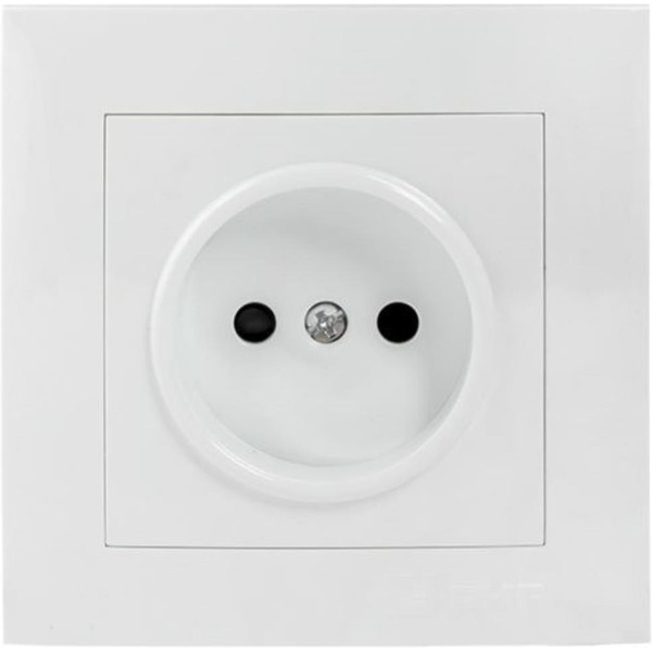 Розетка EKF Валенсия 1-местная (16А, белый)