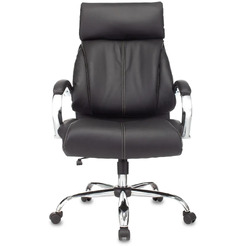 Офисное кресло Бюрократ T-9904NSL/BLACK-PU (черный)