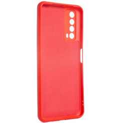 Бампер Bingo Liquid TPU для HUAWEI P Smart 2021 Красный