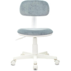 Компьютерное кресло Бюрократ CH-W201NX (серо-голубой)