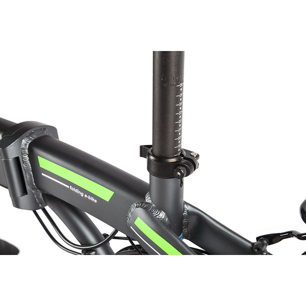 Велогибрид Eltreco Leto (черный/синий)