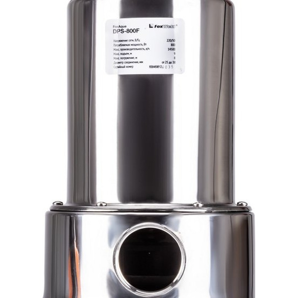 Дренажный насос FoxWeld FoxAqua DPS-800F