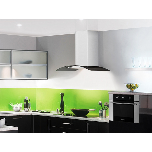 ВЫТЯЖКА MAUNFELD ANCONA PLUS 90 НЕРЖАВЕЙКА/ЧЕРНОЕ стекло