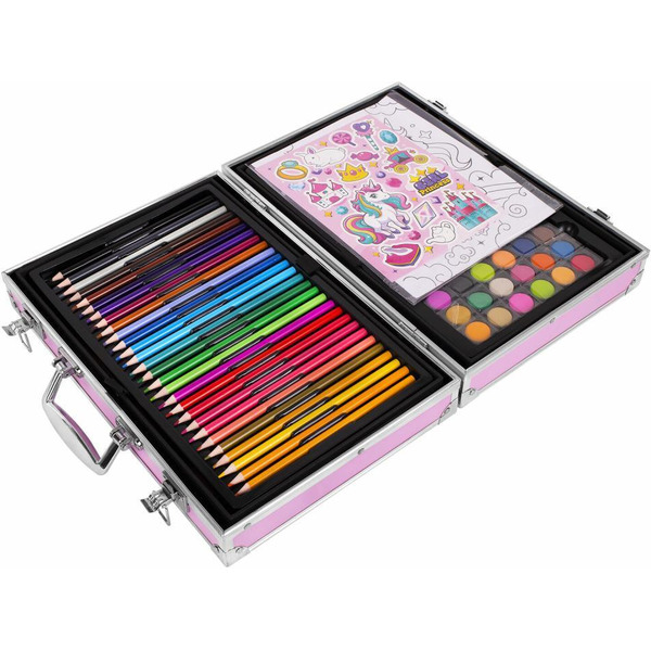 Набор ЮНОГО ХУДОЖНИКА ЮНЛАНДИЯ ЕДИНОРОГ 665670 (165 предметов)