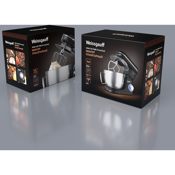 Планетарный миксер Weissgauff WSM 130 PMB Prime Chef