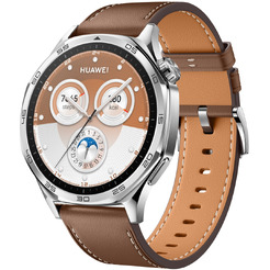 Смарт-часы HUAWEI Watch GT 5 Brown Leather Strap (VLI-B19) 46mm