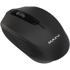 Мышь Maxvi MWS-05 (черный)