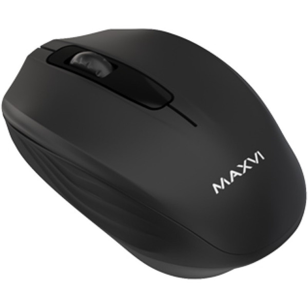 Мышь Maxvi MWS-05 (черный)