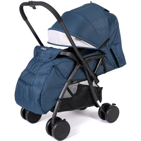 Детская прогулочная коляска Tomix Cosy V2 HP-712 (темно-синий)