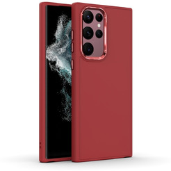 Бампер Bingo Metal для SAMSUNG S22 Ultra Красный