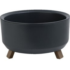 Кашпо La Decoro Грация прайм КШ-4292 (2.25л, антрацит)
