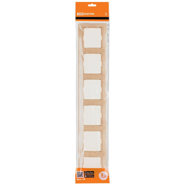Рамка TDM Electric Таймыр ЭКО SQ1814-0234 (сосна)