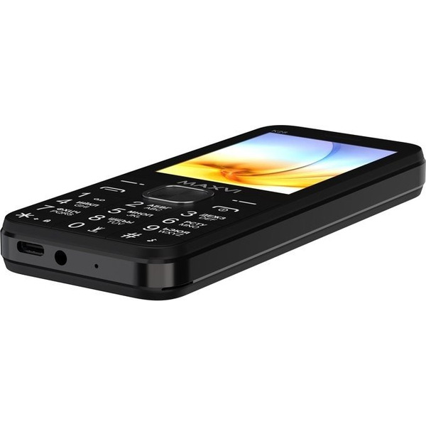 Кнопочный телефон Maxvi K28 (черный)