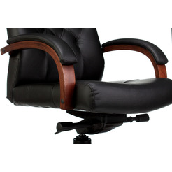Кресло Бюрократ T-9928WALNUT (черный)