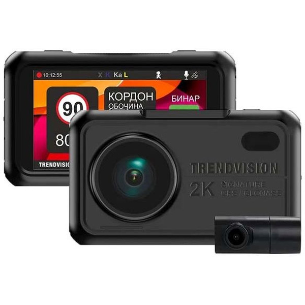 Видеорегистратор-радар детектор-GPS информатор (3в1) TrendVision Hybrid Signature EVO Wi 2CH
