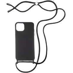 Бампер Bingo Lanyard для Samsung Galaxy A12 (черный)