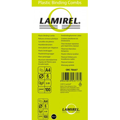 Пружина пластиковая Lamirel LA-78667 черный