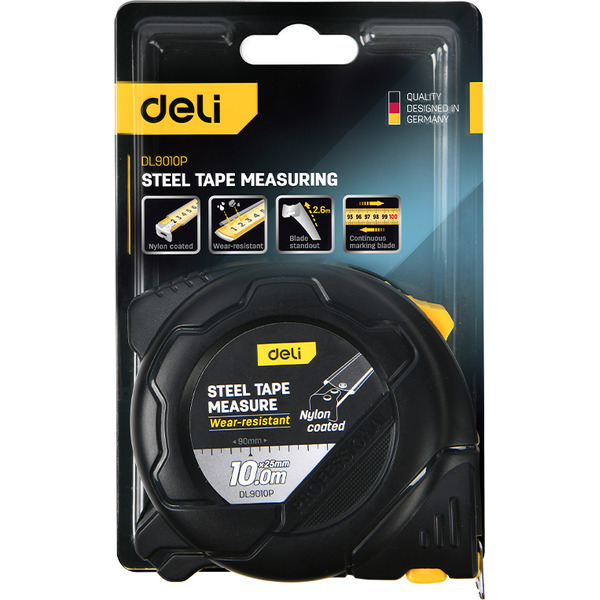 Рулетка Deli EDL9010P
