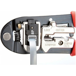 Пресс-клещи для RJ разъемов КВТ ПРОФИ JT-01B 69280