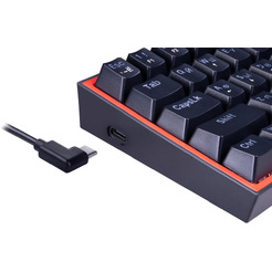 Механическая клавиатура REDRAGON Fizz RU (70671) черный