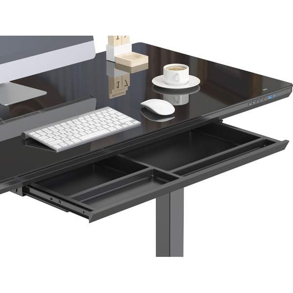 Стол для компьютера Cactus CS-EGD-BBK