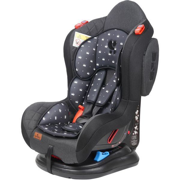 Автокресло Lorelli Jupiter Black Crowns