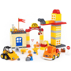 Конструктор Полесье "Макси" - "Строительная фирма" (90 элементов) 77608