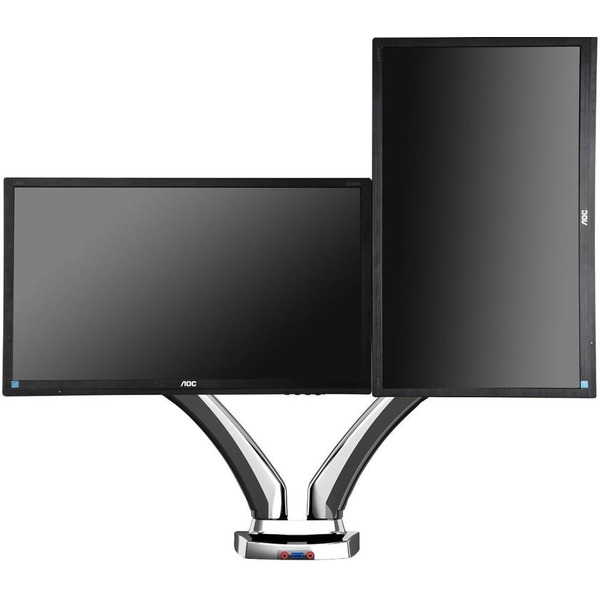 Кронштейн для двух мониторов с газлифтом NB F180