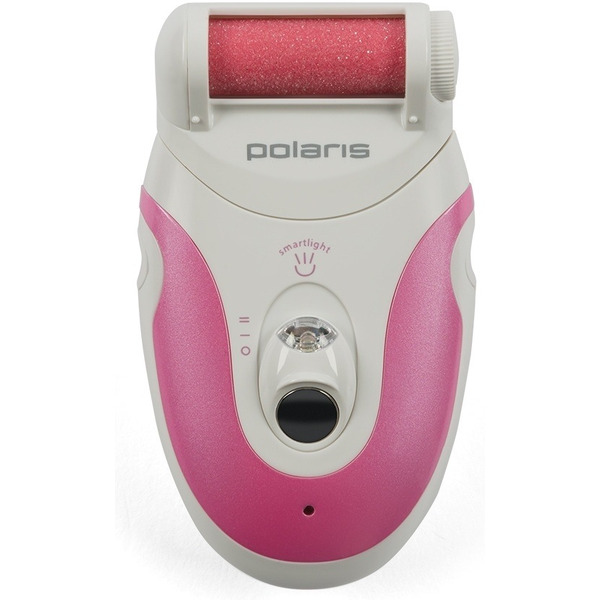 Педикюрный прибор для удаления мозолей POLARIS PSR0801 (бело-розовый)
