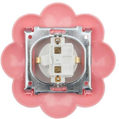 Розетка KRANZ HAPPY Цветок KR-78-0625