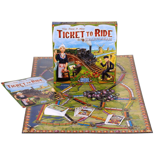 Настольная игра Hobby World Ticket to Ride : Нидерланды 915916