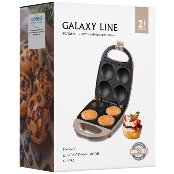 Прибор для выпечки кексов Galaxy Line GL 2982