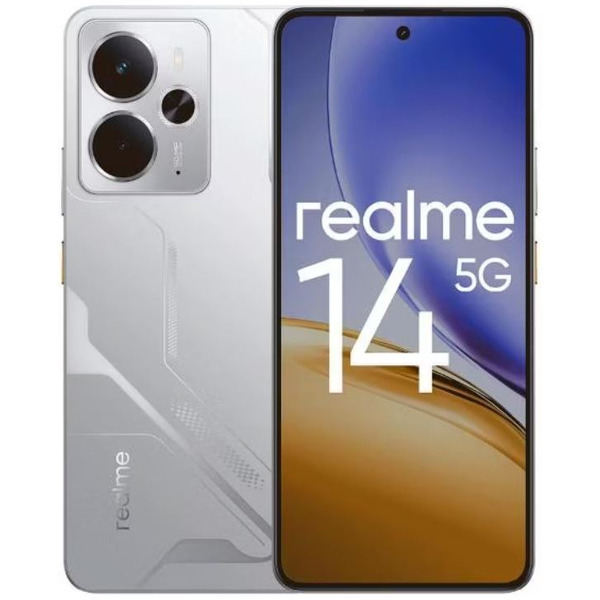 Смартфон Realme 14 5G 12GB/256GB (серебряный)
