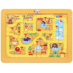 Развивающая игра Mapacha Прогулка по зоопарку 962205