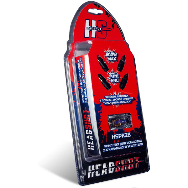 Установочный комплект для 2-х канального усилителя KICX HSPK28
