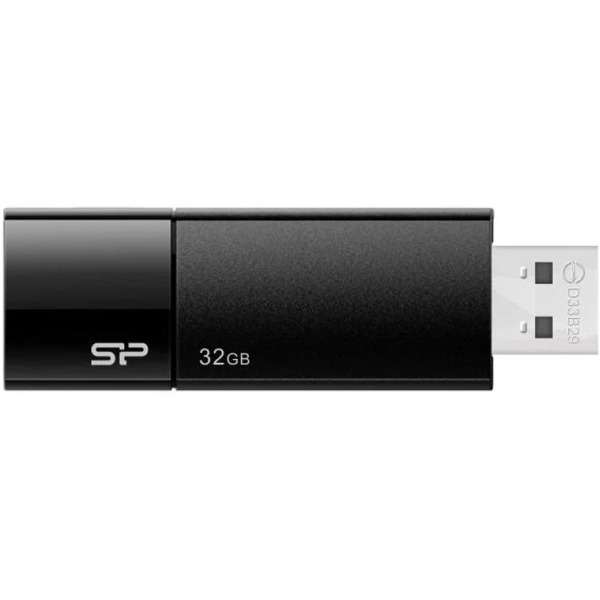 USB Flash Silicon-Power Blaze B05 Black 32GB (SP032GBUF3B05V1K)