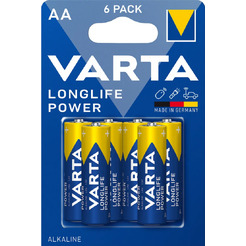 Батарейка Varta Longlife Power 6 AA 04906121436 (6шт)