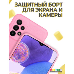 Бампер BINGO Liquid TPU для SAMSUNG A23 Розовый