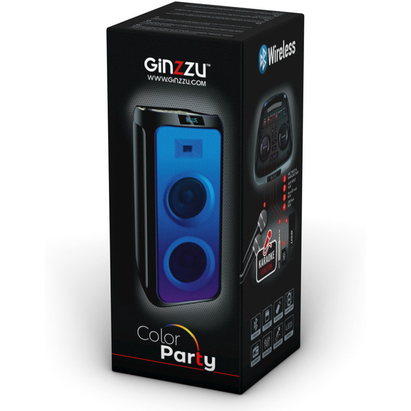 Колонка для вечеринок Ginzzu GM-215