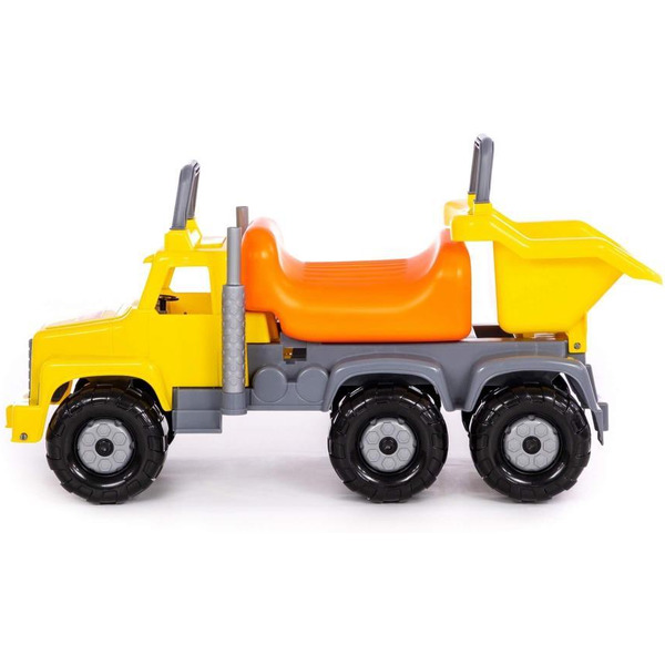 Автомобиль-каталка Полесье Супергигант-2 24583 (жёлто-оранжевый)