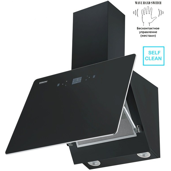 Кухонная вытяжка Backer AH60E-MC-F1 BLACK 12K