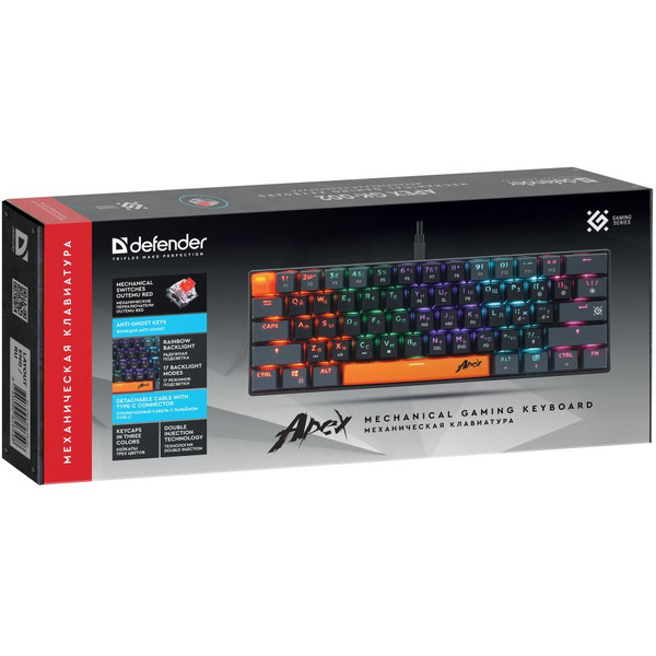 Клавиатура DEFENDER Apex GK-002 45003
