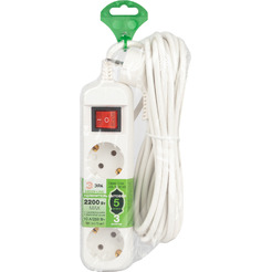 Удлинитель Эра Greenline UDL-10-350-ES