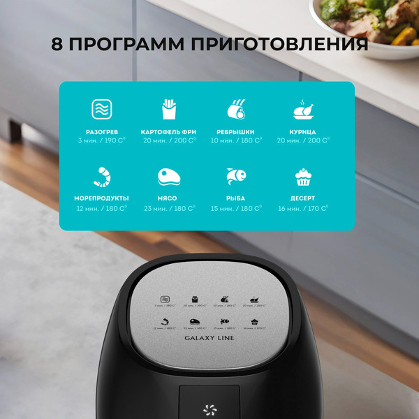 Аэрогриль Galaxy Line GL2525