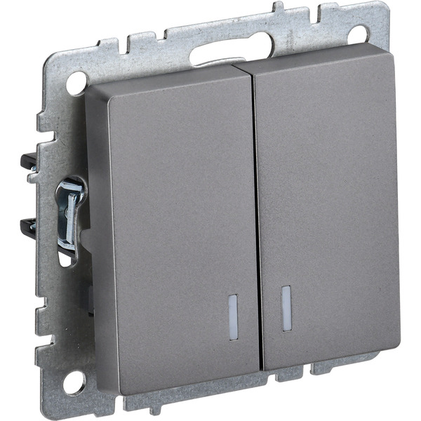 Выключатель IEK Brite ВС10-2-1-БрС