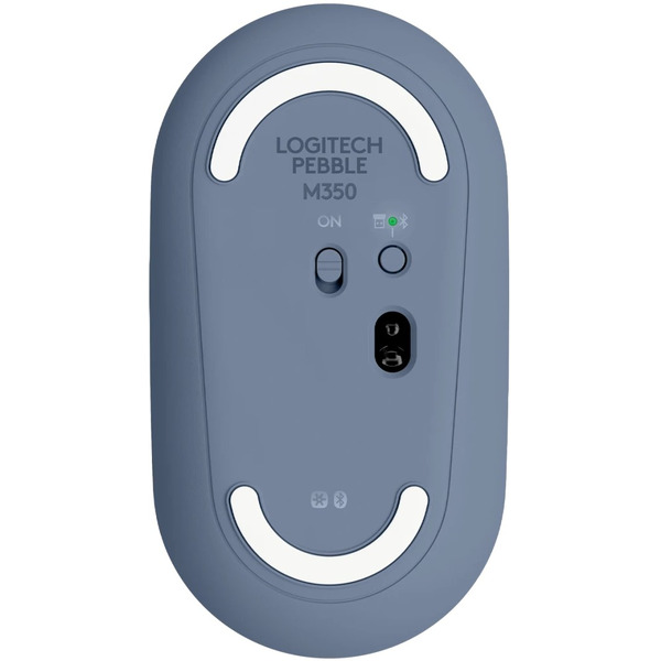 Мышь Logitech Pebble M350 синий (910-006655)